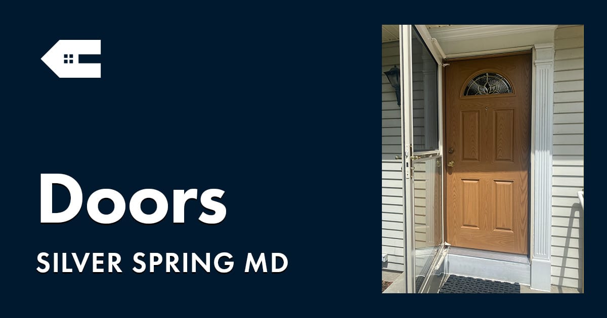 Front Door Replacement in Silver Spring Maryland