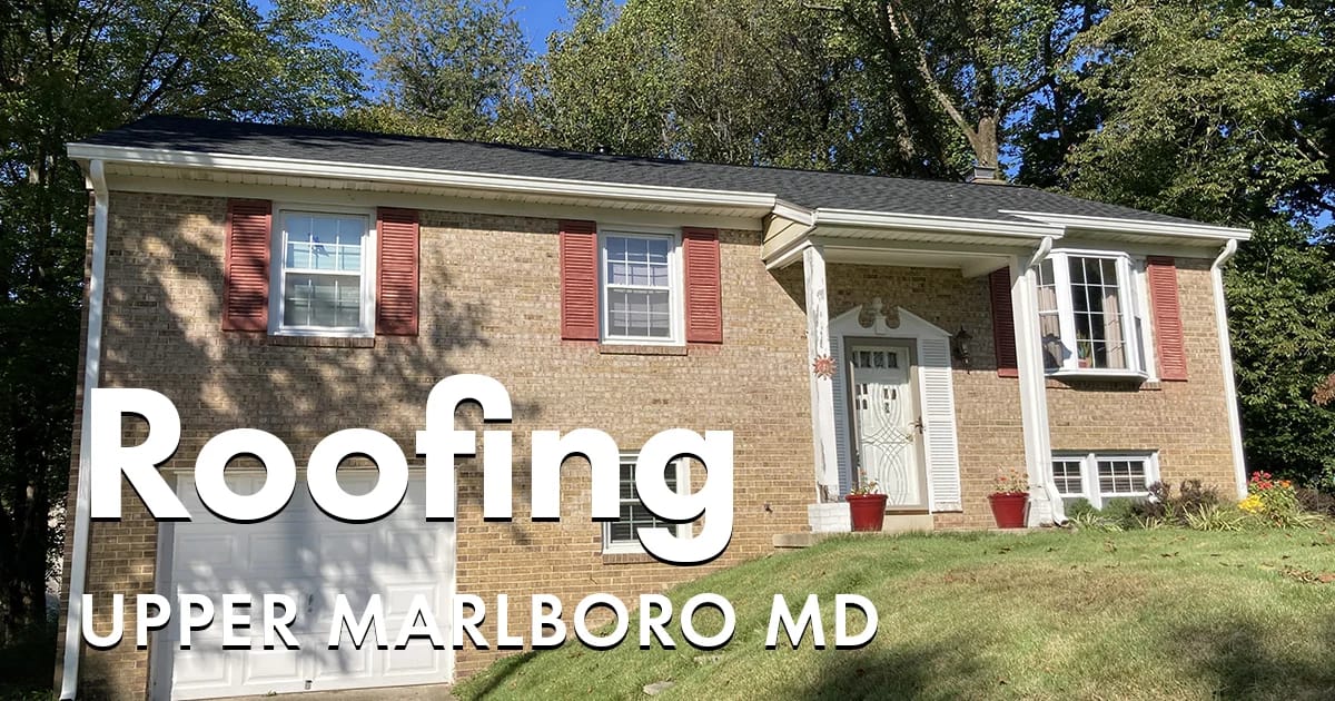 Roofing Contractor Working in Upper Marlboro Maryland