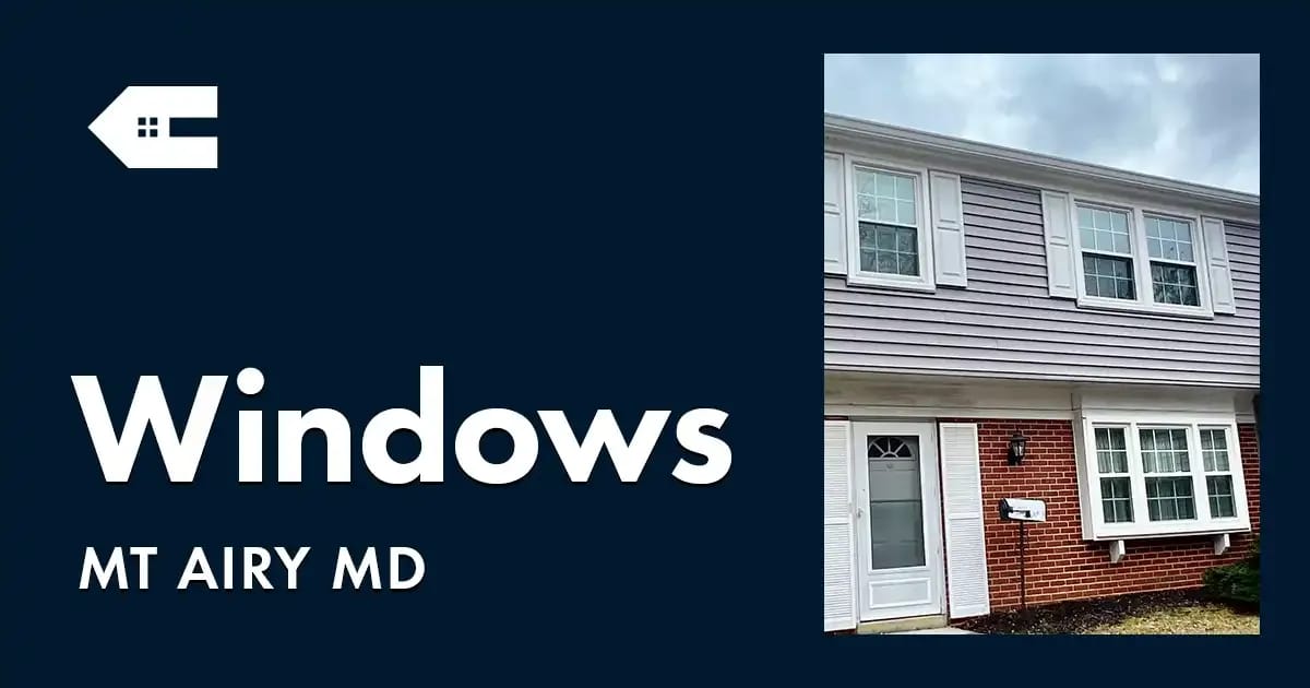 Window Replacement Near You in Mt Airy Maryland
